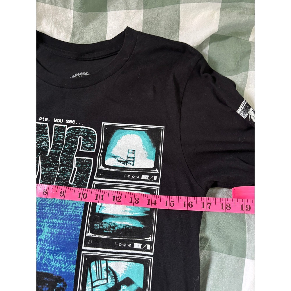 Studio House Designs The Ring Horror Movie Long Sleeve Graphic Tee Black Small - Picture 4 of 5